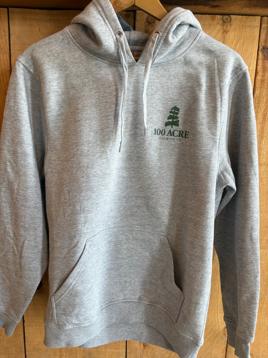 100 Acre - Grey Hoodie